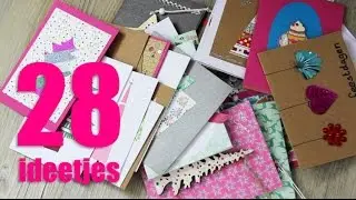 28x DIY kerstkaarten maken!