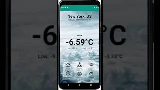 Weather Android Application