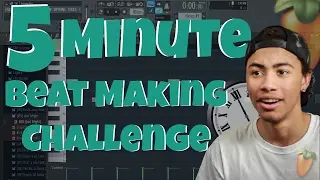 5 Minute Beat Making Challenge!! (fl studio 12) | Beat Making Challenges | Sharpe