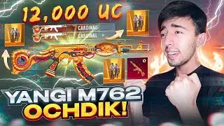 12,000 UC YANGI M762 OCHDIM 🥵 PUBG MOBILE!!!