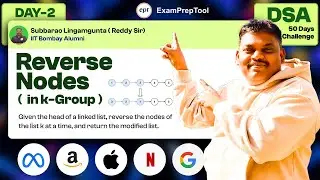 Reverse Nodes in K Group ( Leetcode 25 ) || Day -2 DSA Challenge || DSA Practice Series 