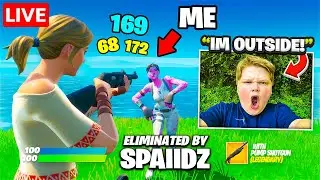 I Stream Sniped Until He Went Outside...
