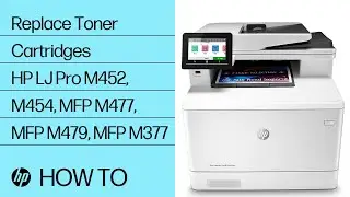 Replace Toner Cartridges | HP LaserJet Pro M452, M454, MFP M477, MFP M479, MFP M377 | HP Support