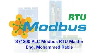 TIA Portal : S71200/1500 PLC as a Modbus RTU Master RS485/RS422