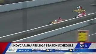 INDYCAR announces 17-race schedule for 2024 season