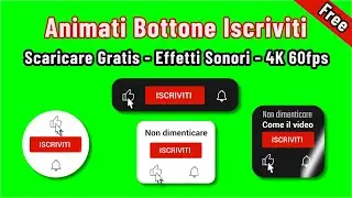 Pulsante Iscriviti Con Schermo Verde - Scaricare Gratis