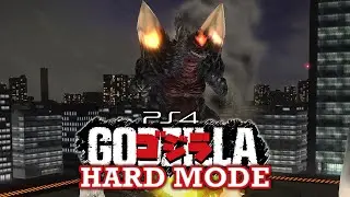 SpaceGodzilla Hard Mode Longplay - GODZILLA [PS4]