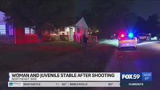 IMPD: Woman, juvenile injured in domestic shooting