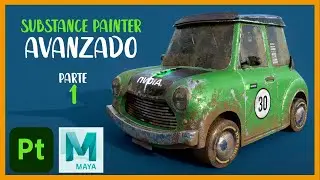 🔴  Tutorial Substance 3D Painter Avanzado ::: UVS en Maya - Parte 1