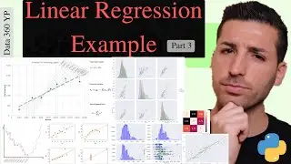 Machine Learning Linear Regression Python Example - (Part 3)