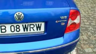 VW Passat W8 Sport 6 manual transmission+short shifter,305bhp,boite manuelle,tuning,video