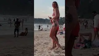 Вечер на Пхукете. Пляж Ката 