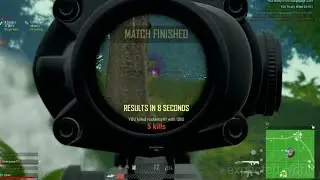 My 5 kills chicken dinner PUBG