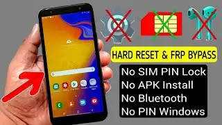 Samsung J4 Plus HARD RESET & FRP BYPASS |Latest Security 2021 |ANDROID 9 (Without PC)