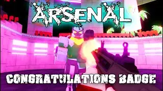 Arsenal - The Games Event - Congratulations Badge [ROBLOX]