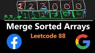 Merge Sorted Array - Leetcode 88 - Python
