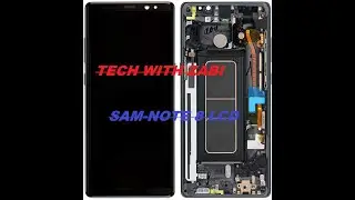 samsung note 8 lcd replacement | how to replace lcd note 8 | lcd change note8