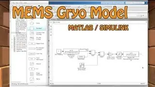 A simple MEMS gyro model using MATLAB / Simulink