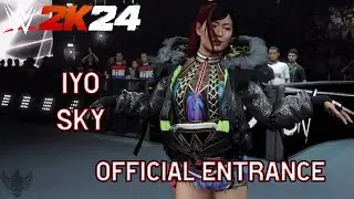 WWE 2K24: Iyo Sky Full Official Entrance!