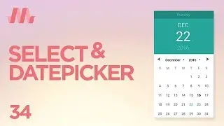 Curso Materialize CSS - Aula 34 - Forms (Select, Datepicker e Timepicker) #4