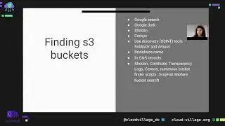 DEF CON 29 Cloud Village - Kavisha Sheth - AWS Cloud Attack Vectors and Security Controls