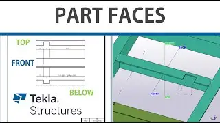 Keyack Tech - Tekla Part Faces and Rotation