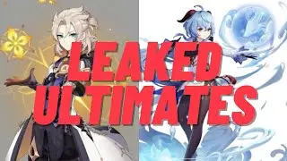 Albedo and Ganyu LEAKED ULTIMATES │ Genshin Impact