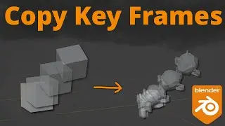 Blender - Copy Animation Key Frames Between Objects