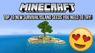 Minecraft - Top 10 New Survival Island Seeds You NEED To Try! (Minecraft PS4, Xbox One,PS3,Xbox 360)