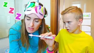 Влад играет в родителя для мамы