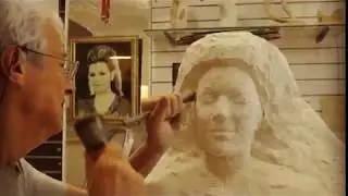 Création statue Mme E.H par le Sculpteur Petrus