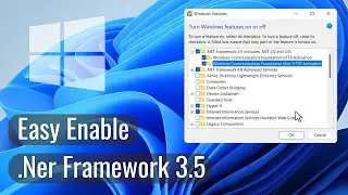 How to enable net framework 3.5