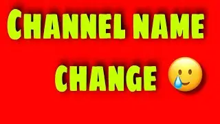 change channel name #shorts #viralvideo