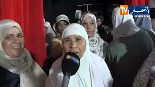 المسيلة: تجمع نسائي حاشد لدعم المترشح الحر عبد المجيد تبون..  وهذه رسالة الحاجة لكل نساء الحضنة