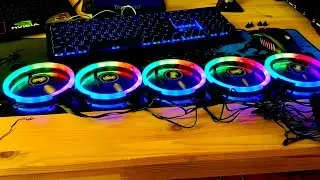 Корпусные вентиляторы Aigo DR12 RGB 🌈 Кулер с подсветкой для компьютера с AliExpress