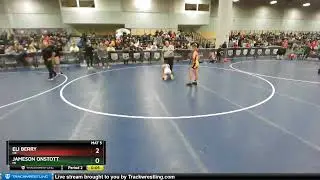 98 Lbs Champ. Round 2 - Eli Berry, OK Vs Jameson Onstott, MI 0350