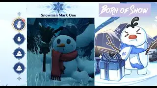 Building a Snowman In Genshin Impact - Born of Snow Mark One and of Twin Snows