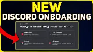 Discord's New INTEGRATED Reaction Roles! (Discord Onboarding Overview)