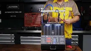 AUTOOL CT400 GDI Fuel Injector Cleaner Tester Machine 6 cylinder