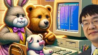 Bunny, Bear and Piglet: Meet the Windows 95 Team Mascots from Microsoft