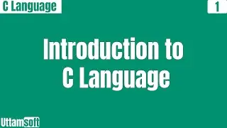 Introduction to C Language | programming | C language introduction | basic | HIndi