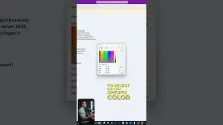 Quickly Change Page Color in OneNote #pchack #onenote #officehacks