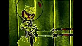 Sandy Cheeks gets tickled for 1 WHOLE MINUTE In Loudness 2 0