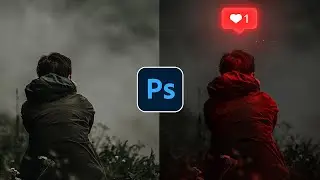 Adding Glowing Love Instagram Photo Effect Photoshop Tutorial