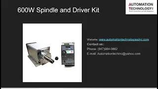 Testing 600W Air Cooled Spindle and Driver Kit - Low Noise and High Performance