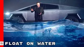 Tesla Cybertruck Can Float On Water