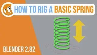 How to Build & Rig a Basic Spring in Blender