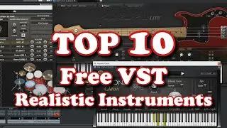 Top 10 - Free VST - The Best Realistic Instruments (2020)