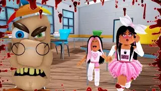 ME & MY DAUGHTER MUST ESCAPE FROM EVIL MR SPRINKLES DETENTION OR ELSE!! 😈✏️