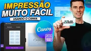 Agora ficou MUITO FÁCIL Imprimir usando o Canva! Novidade Canva Print